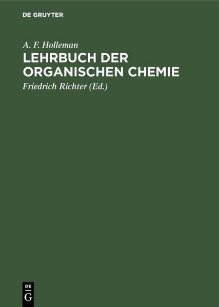 Produktbild: Lehrbuch der organischen Chemie