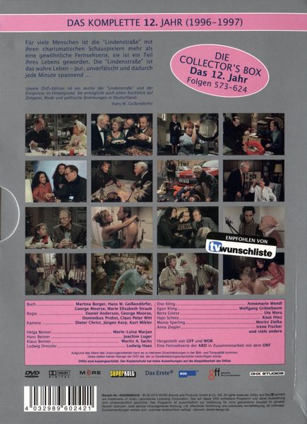 Produktbild: Lindenstra&szlig;e - Collector's Box 12/Folgen 573-624 [SE] [10 DVDs]