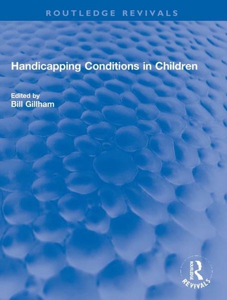Produktbild: Handicapping Conditions in Children