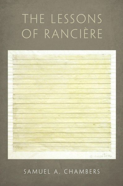 Produktbild: The Lessons of Ranci&egrave;re