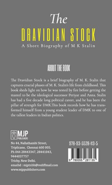 Produktbild: The DRAVIDIAN STOCK A Short Biography of M K Stalin