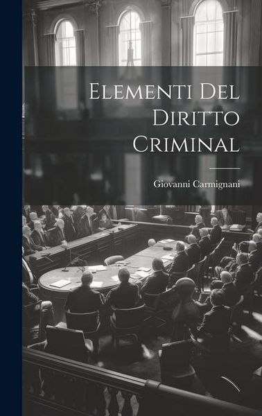 Produktbild: Elementi Del Diritto Criminal