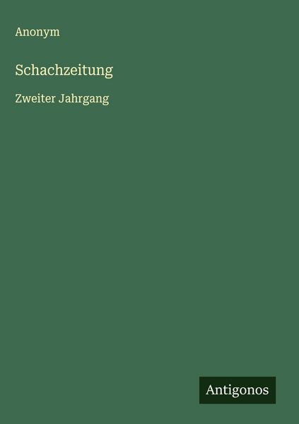 Produktbild: Schachzeitung