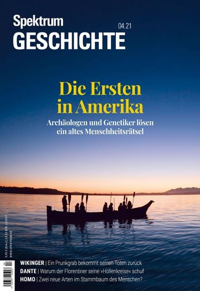 Produktbild: Spektrum Geschichte - Die Ersten in Amerika