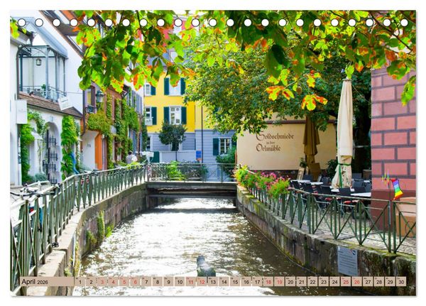 Produktbild: Freiburg Regio (Tischkalender 2026 DIN A5 quer), CALVENDO Monatskalender