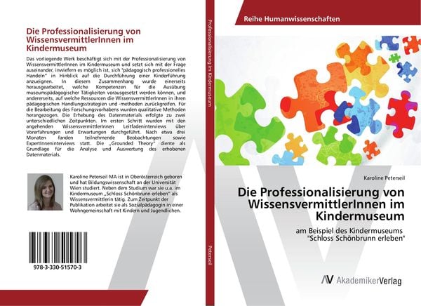 Produktbild: Die Professionalisierung von WissensvermittlerInnen im Kindermuseum