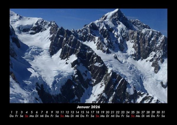 Produktbild: Berge 2026 Fotokalender DIN A3