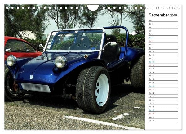 Produktbild: Buggys - die Kultautos der 80er (Wandkalender 2025 DIN A4 quer), CALVENDO Monatskalender