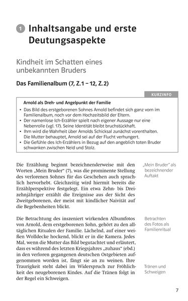 Produktbild: Klett Lekt&uuml;rehilfen Hans-Ulrich Treichel, Der Verlorene