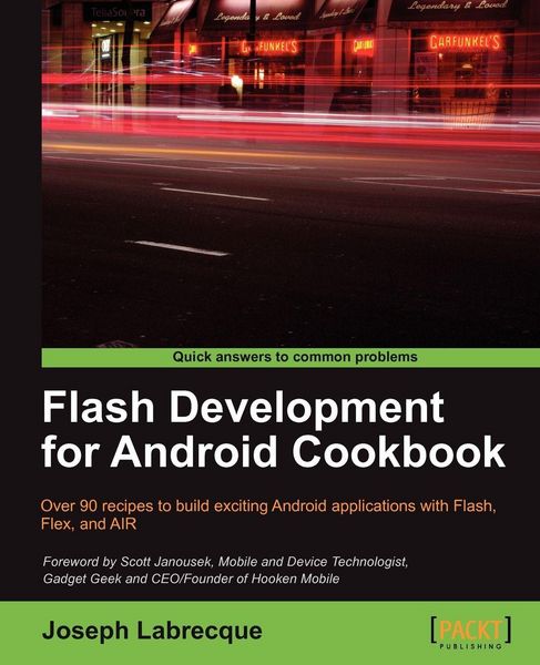 Produktbild: Flash Development for Android Cookbook