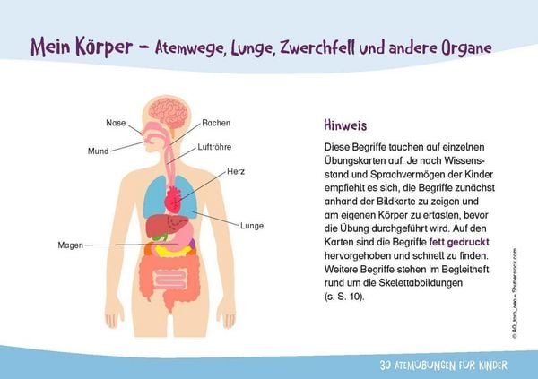 Produktbild: 30 Atem&uuml;bungen f&uuml;r Kinder &ndash; Gef&uuml;hle sp&uuml;ren, Bed&uuml;rfnisse erkennen