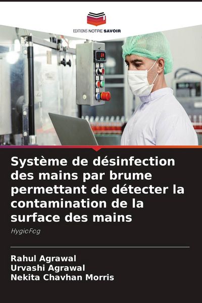 Produktbild: Syst&egrave;me de d&eacute;sinfection des mains par brume permettant de d&eacute;tecter la contamination de la surface des mains