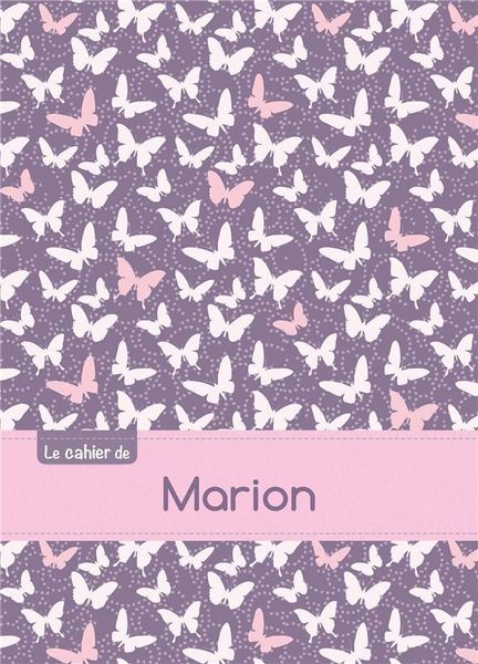 Produktbild: Cahier marion seyes,96p,a5