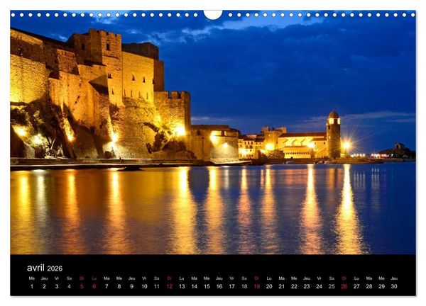 Produktbild: Occitanie (Calendrier mural 2026 DIN A3 vertical), CALVENDO calendrier mensuel