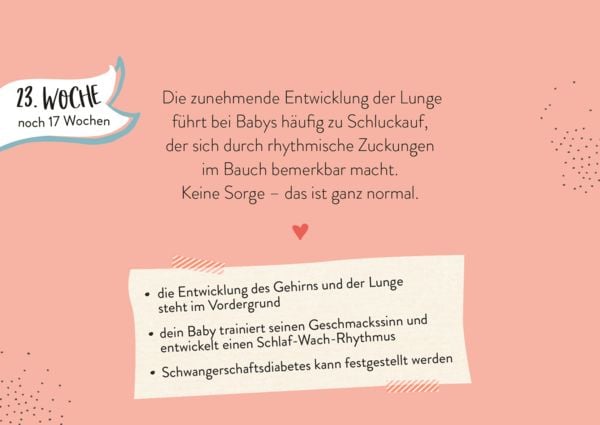 Produktbild: Ein kleines Wunder w&auml;chst heran.