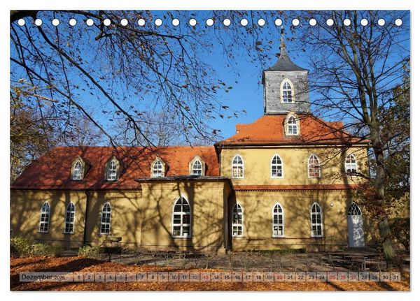 Produktbild: Wunderbares Th&uuml;ringen - Schl&ouml;sschen (Tischkalender 2026 DIN A5 quer), CALVENDO Monatskalender