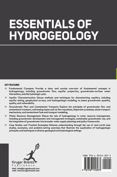 Produktbild: Essentials of Hydrogeology