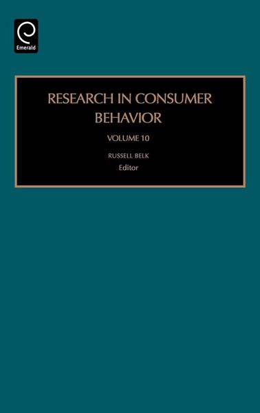Produktbild: Research in Consumer Behavior