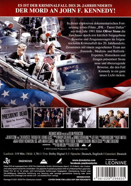 Produktbild: JFK Revisited - Die Wahrheit &uuml;ber den Tod an John F. Kennedy