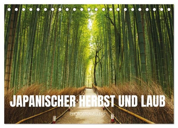 Produktbild: Japanischer Herbst und Laub (Tischkalender 2026 DIN A5 quer), CALVENDO Monatskalender