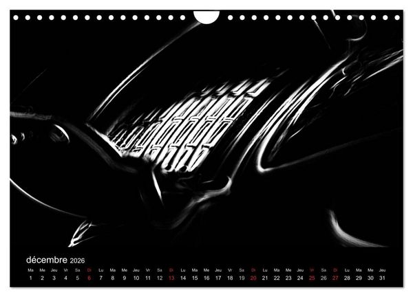 Produktbild: 911 Lignes (Calendrier mural 2026 DIN A4 vertical), CALVENDO calendrier mensuel