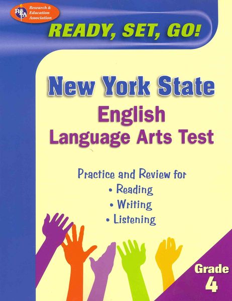 Produktbild: NY State Grade 4 English Language Arts (Rea) - Ready, Set, Go!