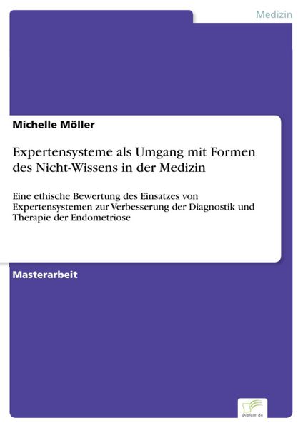 Produktbild: Expertensysteme als Umgang mit Formen des Nicht-Wissens in der Medizin