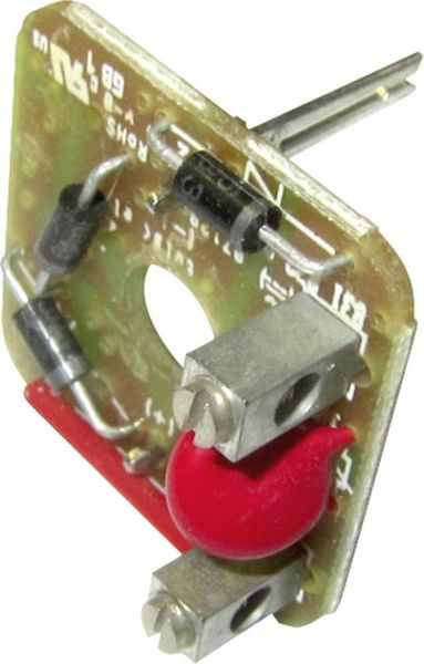 Produktbild: Hirschmann Elektronikeinsatz f&uuml;r GDME Grau GDME GB 1 Pole:- 831 832-001-1 Inhalt: 1St.