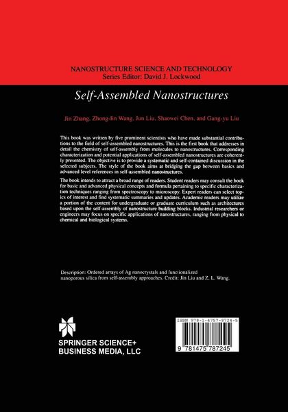 Produktbild: Self-Assembled Nanostructures