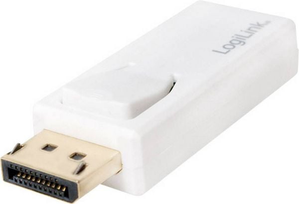 LogiLink CV0100 DisplayPort / HDMI Adapter [1x DisplayPort Stecker - 1x HDMI-Buchse] Weiß