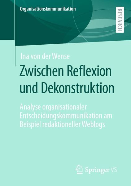 Produktbild: Zwischen Reflexion und Dekonstruktion