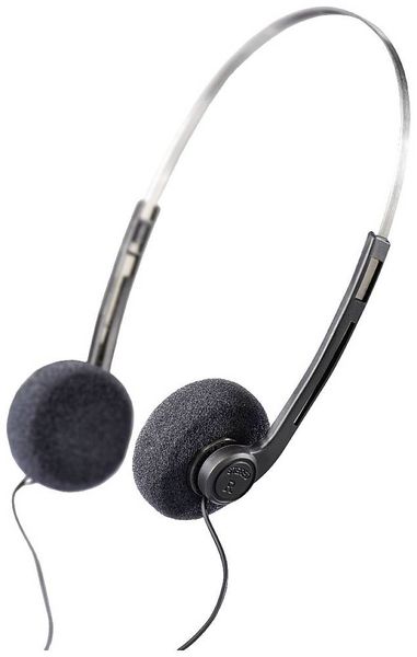 Stereo online bestellen Ear Slight Kopfhörer Hama Schwarz/Silber Computer On kabelgebunden