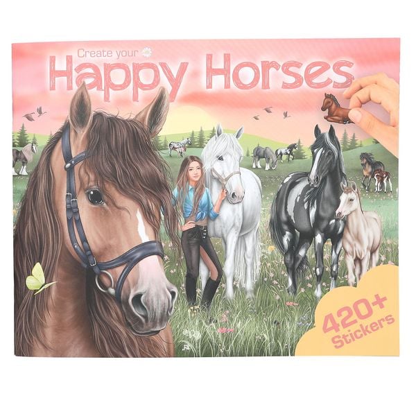 Produktbild: Create Your Happy Horses - Stickerbuch