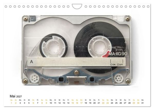 Produktbild: Audio Tapes (Wandkalender 2027 DIN A4 quer), CALVENDO Monatskalender