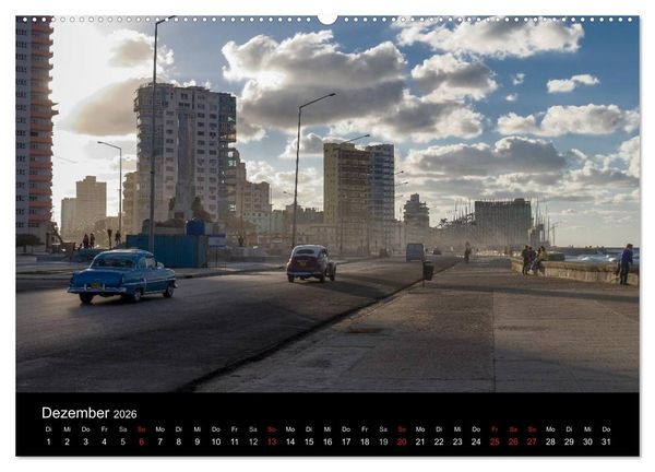 Produktbild: Cuba Cars (Wandkalender 2026 DIN A2 quer), CALVENDO Monatskalender
