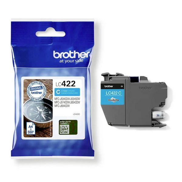 Produktbild: BROTHER Tintenpatronen/Druckk&ouml;pfe f&uuml;r Inkjetdrucker/Multifunktionsger&auml;te