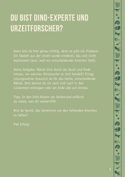 Produktbild: R&auml;tsel X Wissen - Das Geheimnis des Dinosaurier-Knochens
