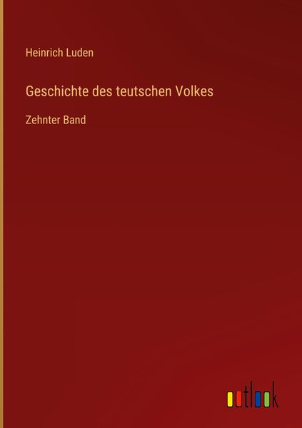Produktbild: Geschichte des teutschen Volkes