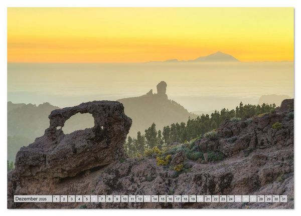 Produktbild: Faszination Gran Canaria (Tischkalender 2026 DIN A5 quer), CALVENDO Monatskalender