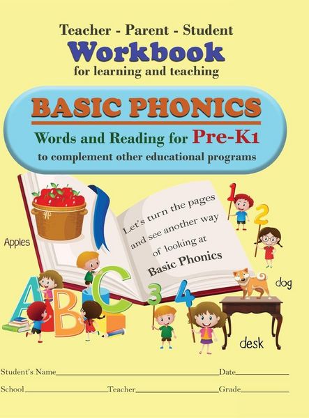 Produktbild: Teacher-Parent-Student Workbook for Learning and Teaching Basic Phonics