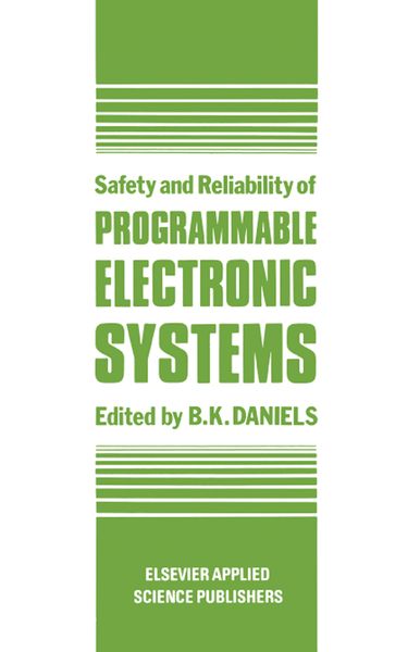 Produktbild: Safety and Reliability of Programmable Electronic Systems