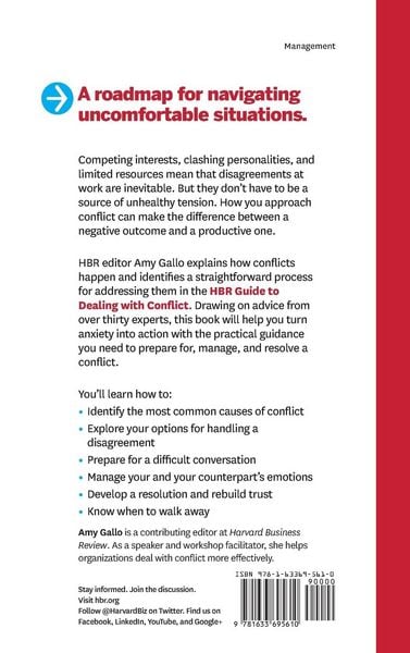 Produktbild: HBR Guide to Dealing with Conflict (HBR Guide Series)