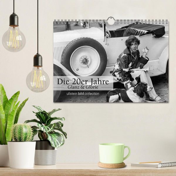 Produktbild: Die 20er Jahre - Glanz und Glorie (Wandkalender 2026 DIN A4 quer), CALVENDO Monatskalender