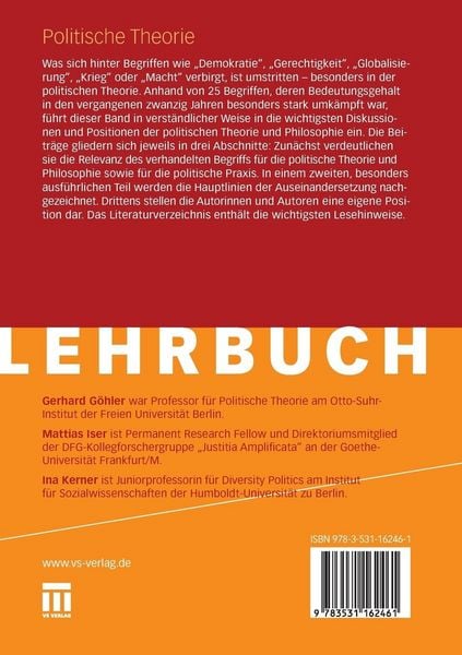 Produktbild: Politische Theorie