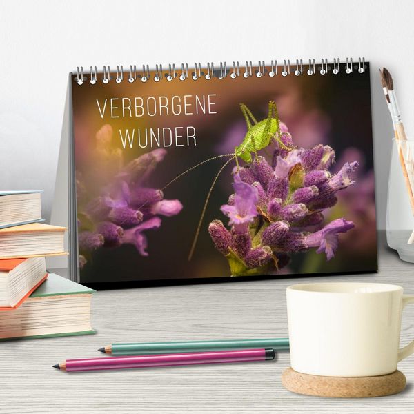 Produktbild: Verborgene Wunder (Tischkalender 2026 DIN A5 quer), CALVENDO Monatskalender