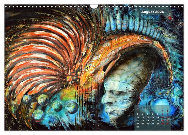 Produktbild: Phantastische Kunst (Wandkalender 2026 DIN A3 quer), CALVENDO Monatskalender