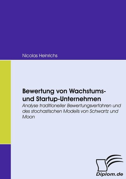 Produktbild: Bewertung von Wachstums- und Startup-Unternehmen