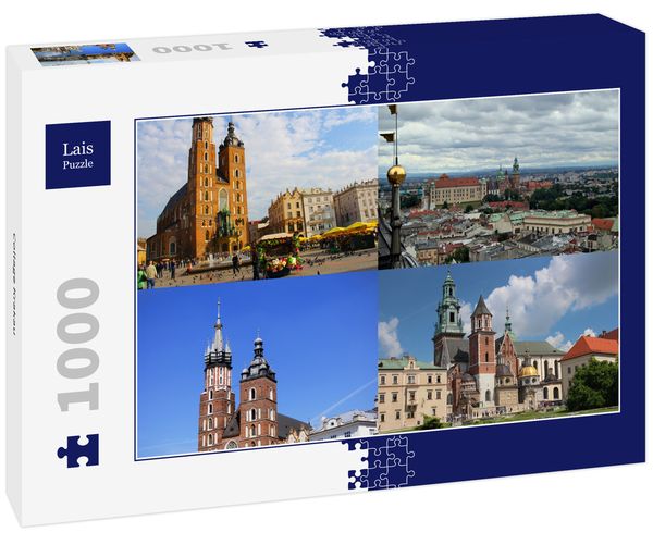 Produktbild: Lais Puzzle Collage Krakau 1000 Teile