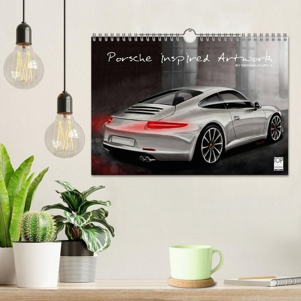 Produktbild: Porsche inspired Artwork by Reinhold Art&acute;s (Wandkalender 2026 DIN A4 quer), CALVENDO Monatskalender