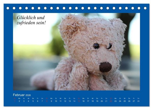 Produktbild: Sommer im Teddy-Land. B&auml;r und Freunde (Tischkalender 2026 DIN A5 quer), CALVENDO Monatskalender